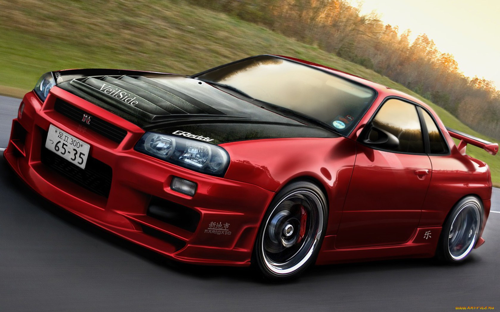 Nissan Skyline GTR r34 car Design